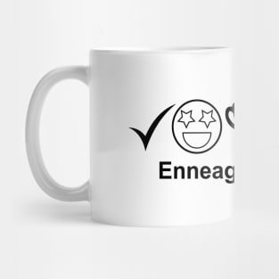 Enneagram 3 T-Shirt | Enneagram Type 3 | Achiever | Success Oriented | Enneagram Gifts | Unisex - Men & Women's Tee Mug